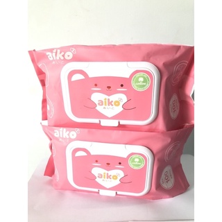 Combo 10 gói Khăn giấy ướt Aiko
