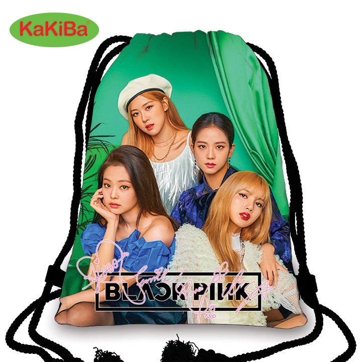 Balo dây rút Black Pink