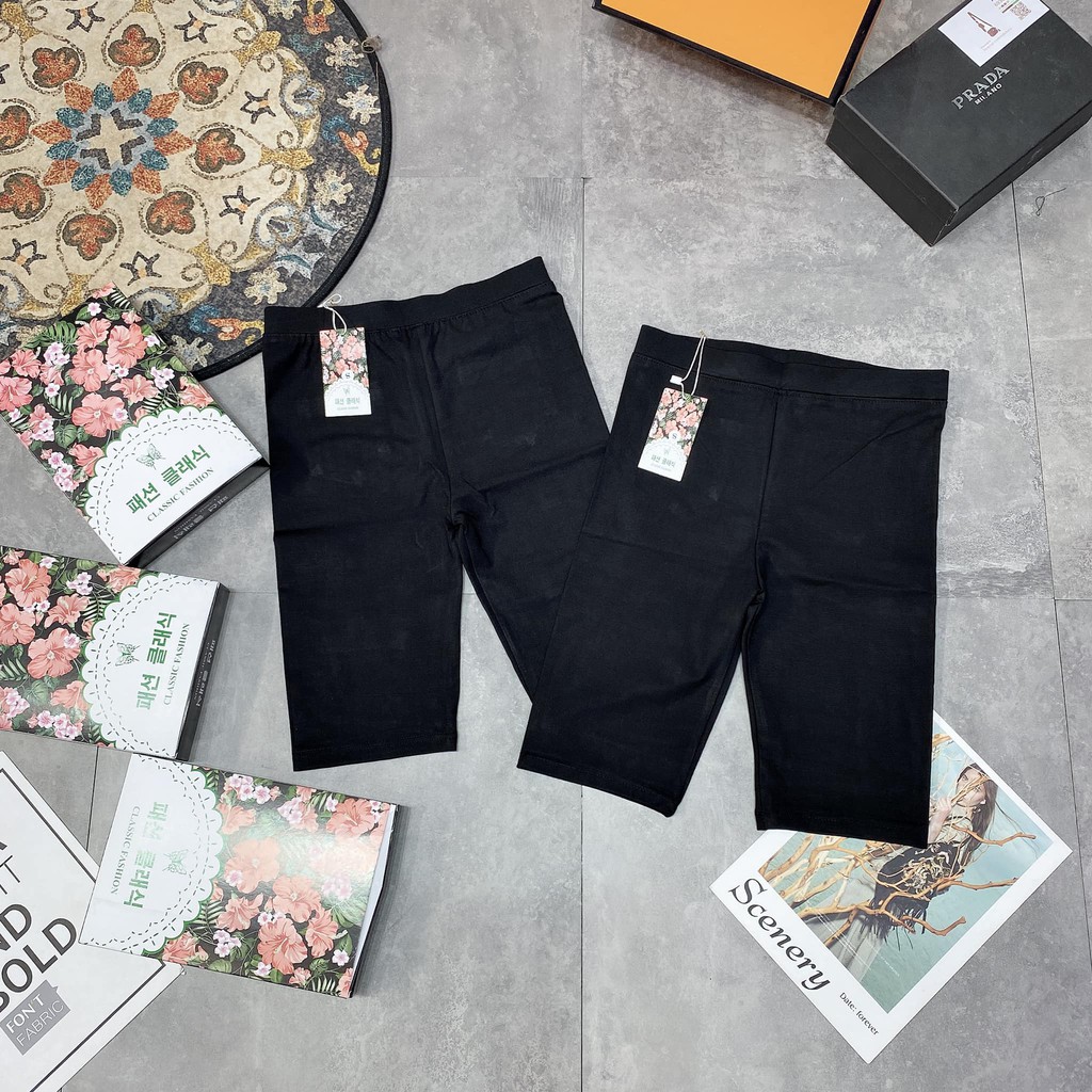Quần legging ngố HỘP HOA chất đẹp