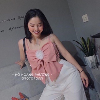 [macmun]- ÁO KIỂU LỆCH VAI + HAI DÂY ( ảnh chụp thật)