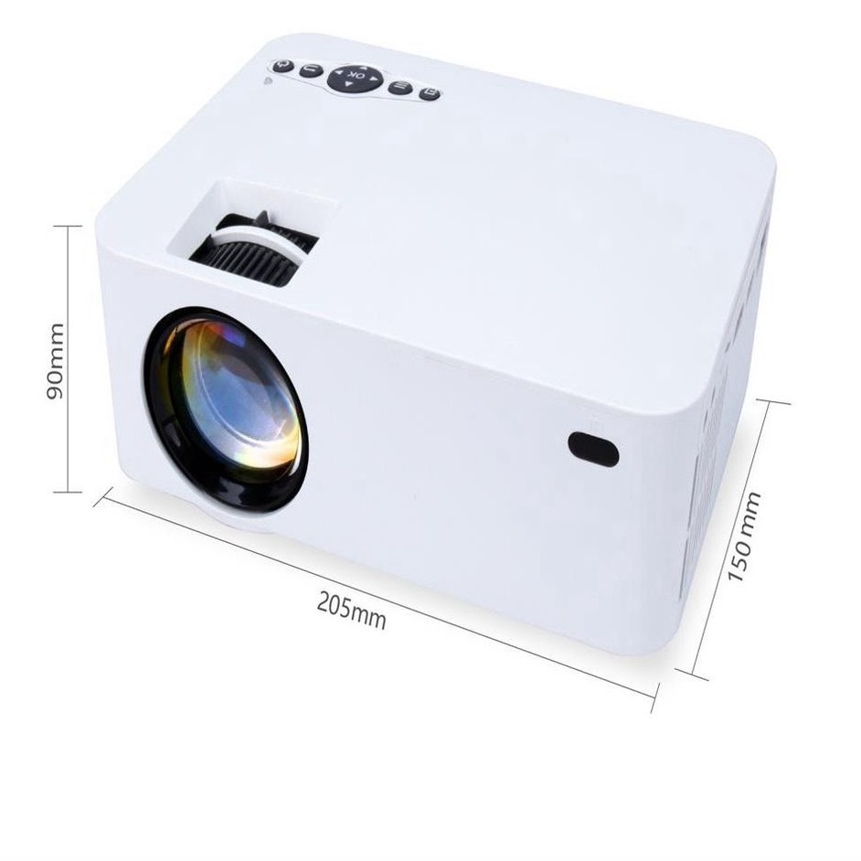 Máy Chiếu Mini SEKA - KAW 4K KOOGOLD chính hãng  Full HD, Kết Nối Wifi, Điện Thoại, Độ Phân Dải Cao, Sắc Nét
