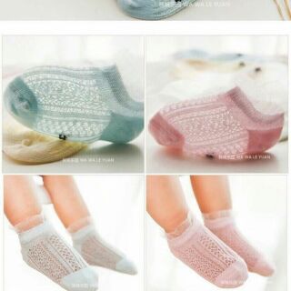 Combo 20đôi tất lưới cho bé trai bé gái từ sơ sinh đến 3 tuổi