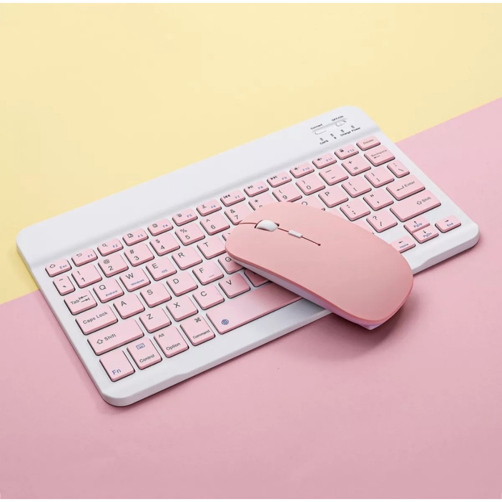 Bàn phím bluetooth không dây mini HP 10 inch chuột không dây cho điện thoại màu sắc tùy chọn giá cực sốc
