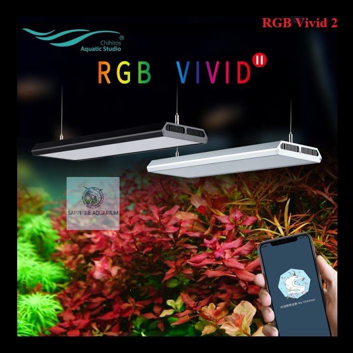 Đèn bể cá Chihiros RGB Vivid 2 Bản Kỷ Niệm 10 Năm - Vivid 2 Mini