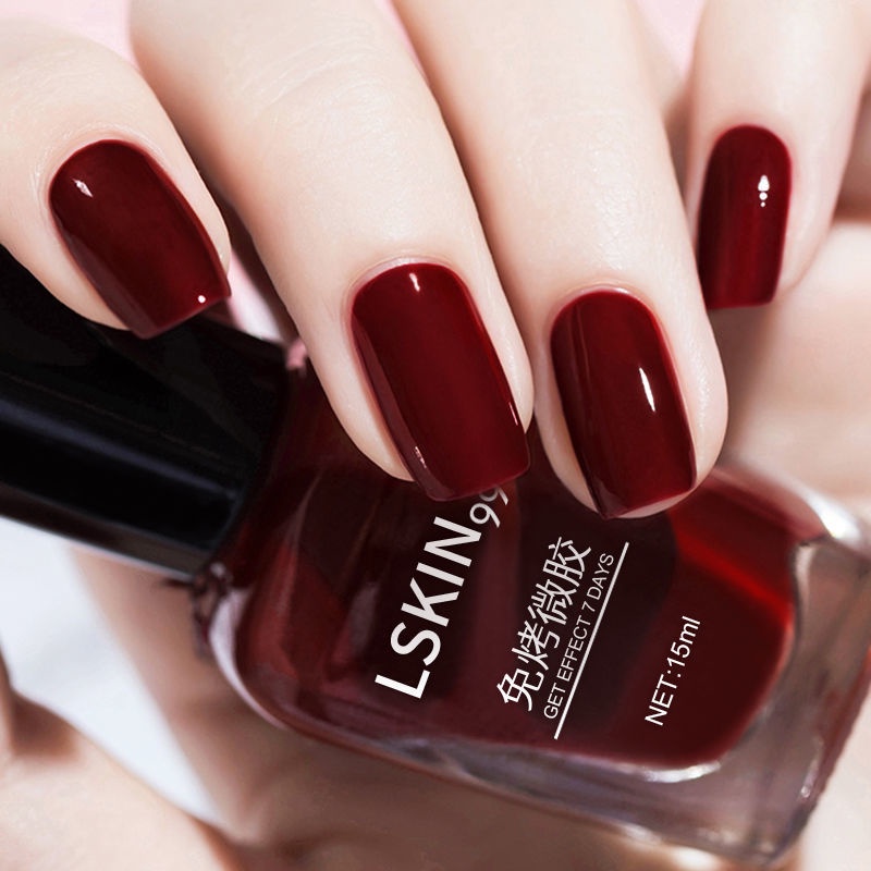 Sơn Móng Tay Màu Đỏ Cherry/ Đỏ Sành Điệu 15Ml Zxczf3Qa128.Vn220105