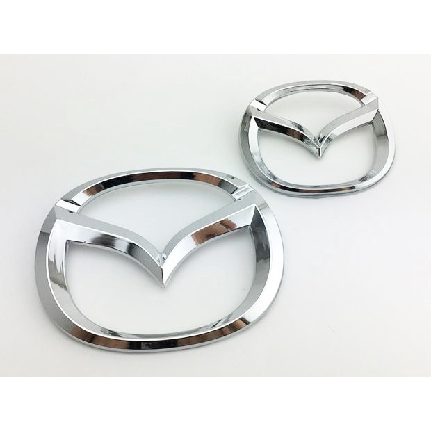 1 Miếng Dán Logo ABS Trang Trí Thân Xe Hơi Mazda