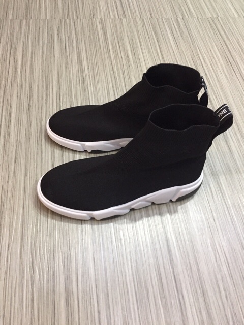 Bốt  nữ vải chun cao 5 cm