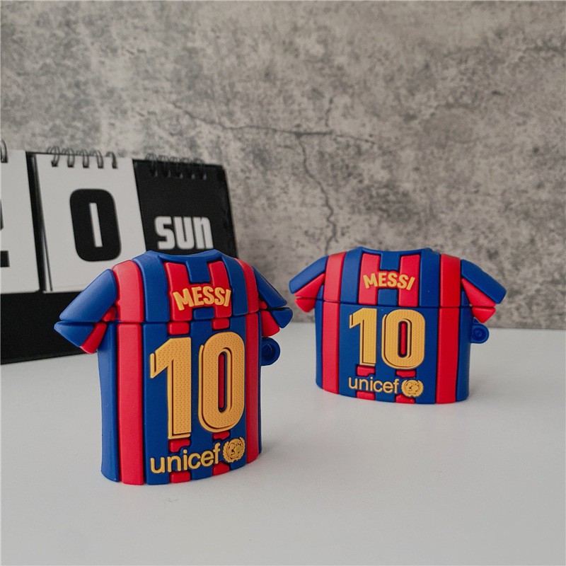 [Mã ELORDER5 giảm 10K đơn 20K] Case Airpods Messi cho AirPods 1/2/Pro - airpod case