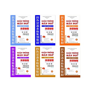 Sách - Combo: Bộ Giáo Trình Hán Ngữ 6 Cuốn (bài khoá và ngữ pháp có hổ trợ dịch tiếng Việt) + DVD tài liệu