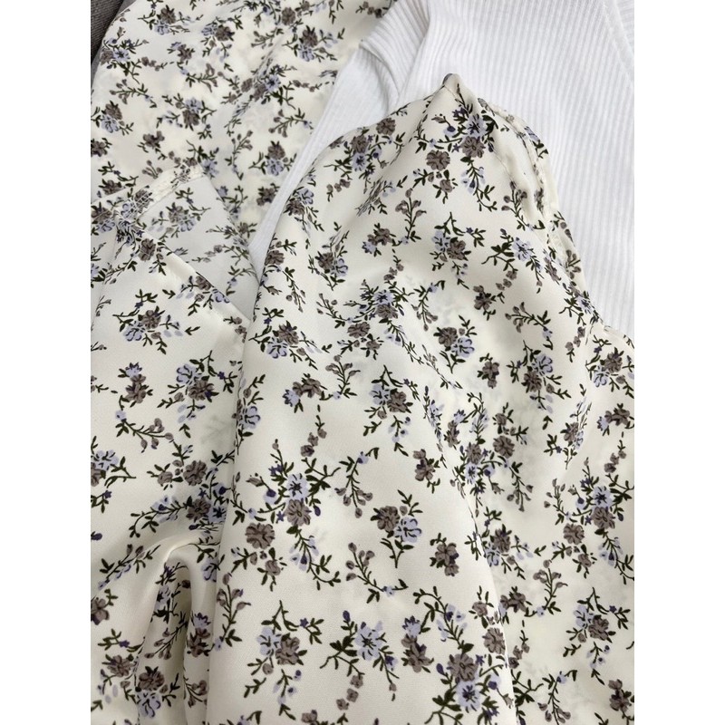 Váy Hoa Nhí Vintage Dáng Dài 2 Dây Mix Áo Tăm Nhà ANNAMAI | BigBuy360 - bigbuy360.vn