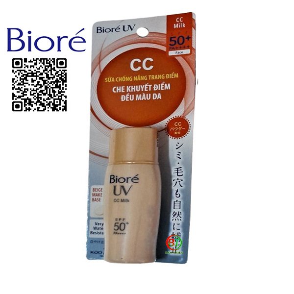 Sữa chống nắng trang điểm Biore UV chai 30ml