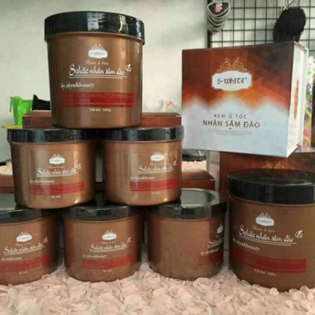 Ủ tóc nhân sâm đào