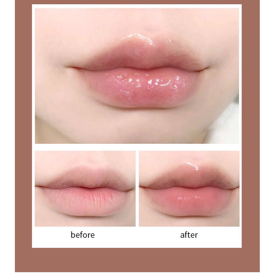 MẶT NẠ NGỦ MÔI ĐƯỜNG NÂU LÀM HỒNG MÔI TẨY TẾ BÀO CHẾT BYBY