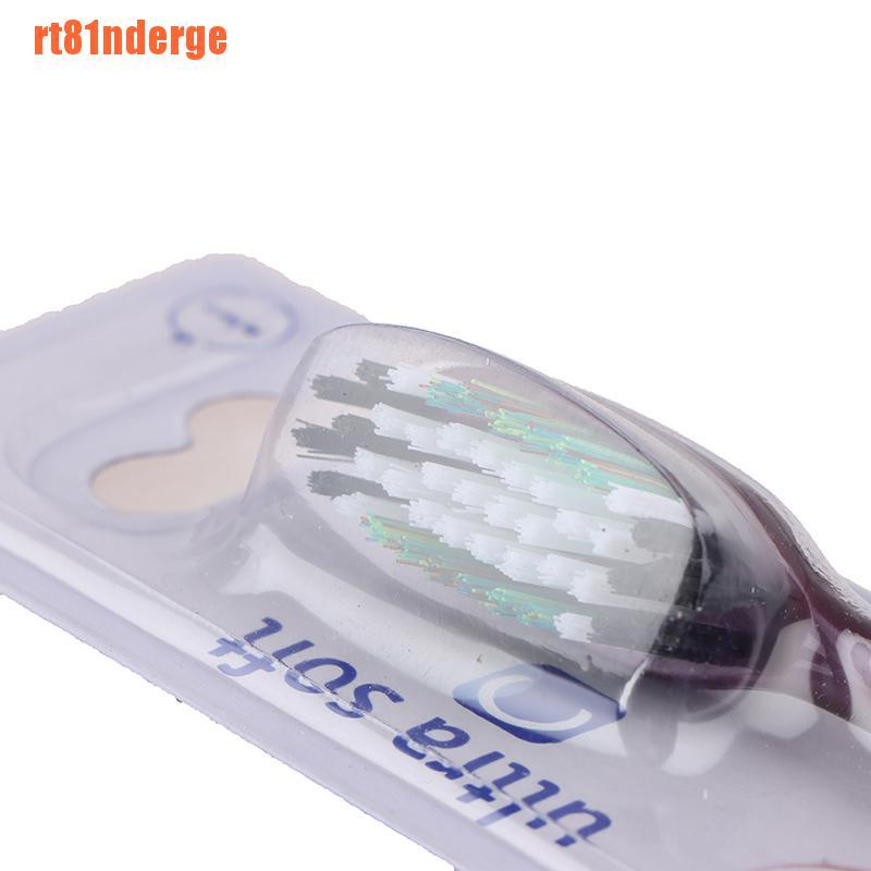 [Hàng mới về] Set 10 bàn chải đánh răng sợi lông siêu cứng bắt chéo làm trắng loại bỏ lớp phủ lưỡi