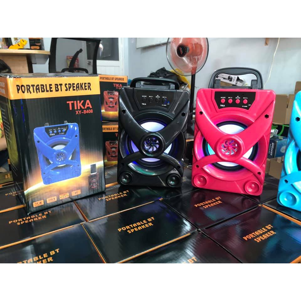 [XẢ KHO] LOA TIKA HỘP ĐEN BLUETOOTH TIKA ÂM THANH CHUẨN 2019