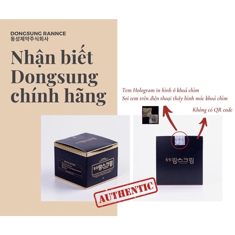 Set nám Dongsung Premium skin care