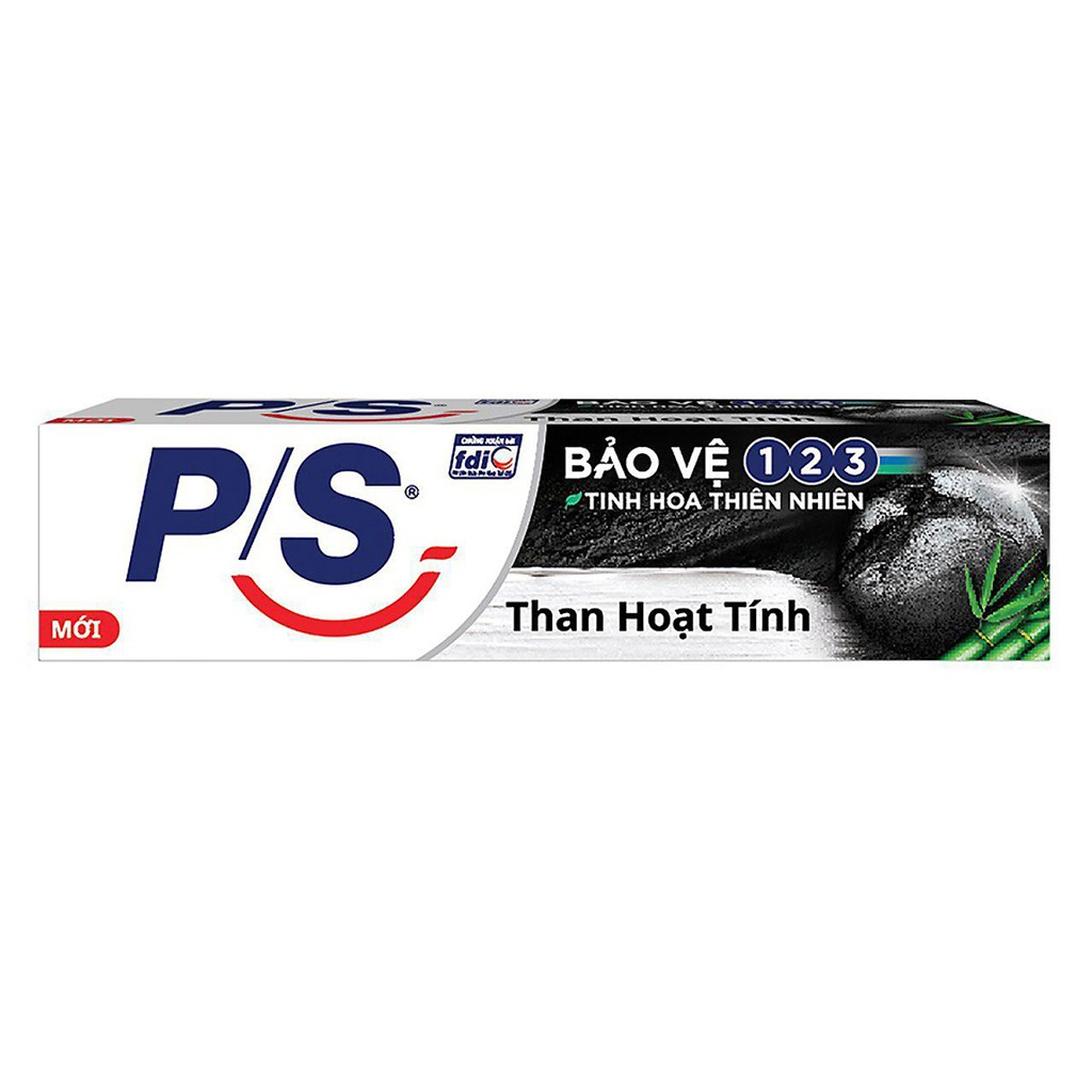 Kem Đánh Răng Than Hoạt Tính P/S (180g)