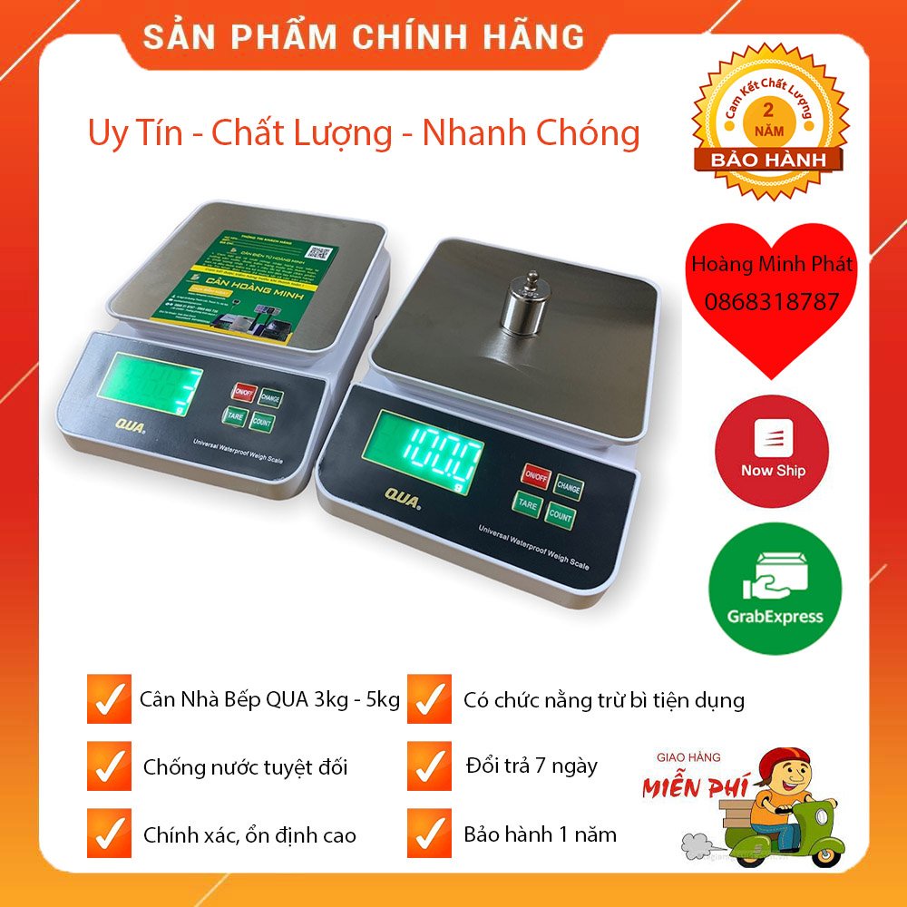 Cân Mini Cân Nhà Bếp chống nước 5kg, 3kg QUA Sạc Pin Siêu Chính Xác Bảo Hành 1 Năm