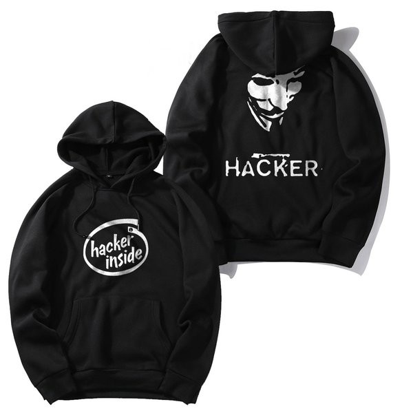 Áo Khoác Hoodie In Hình Hacker Độc Đáo Cá Tính