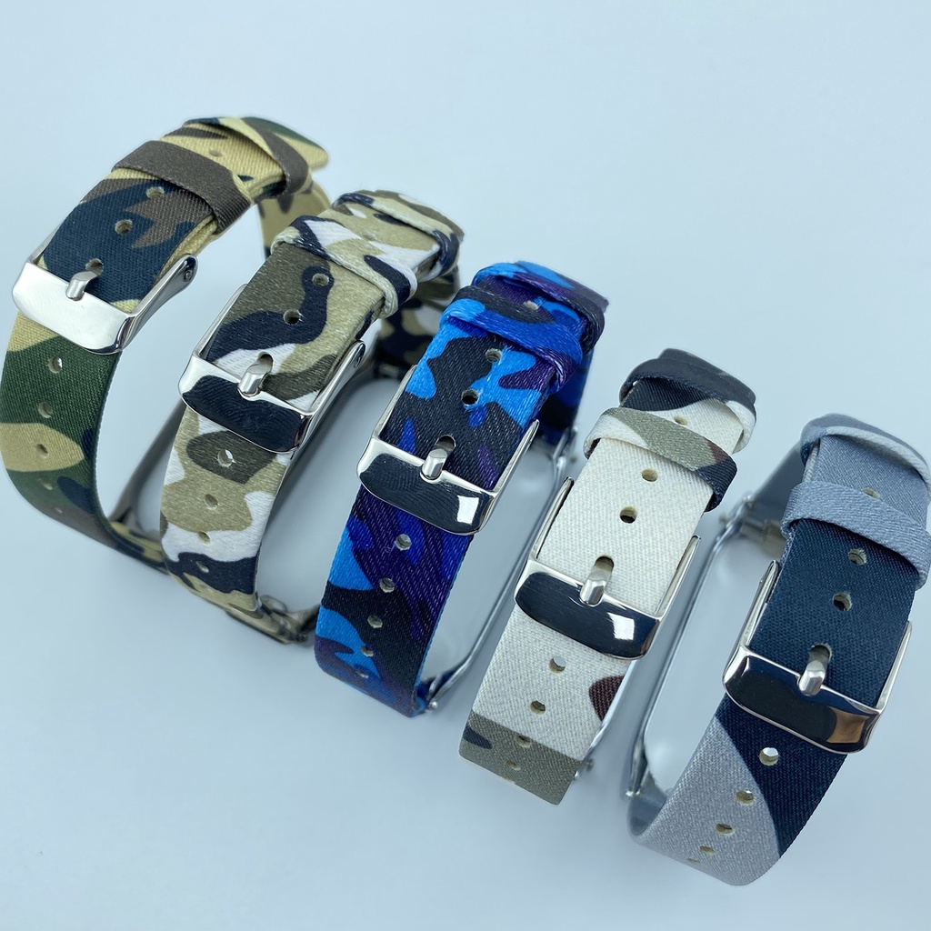 Dây Đeo Vải Dù Thay Thế Cho Đồng Hồ Thông Minh Xiaomi mi band 3 4 5 6