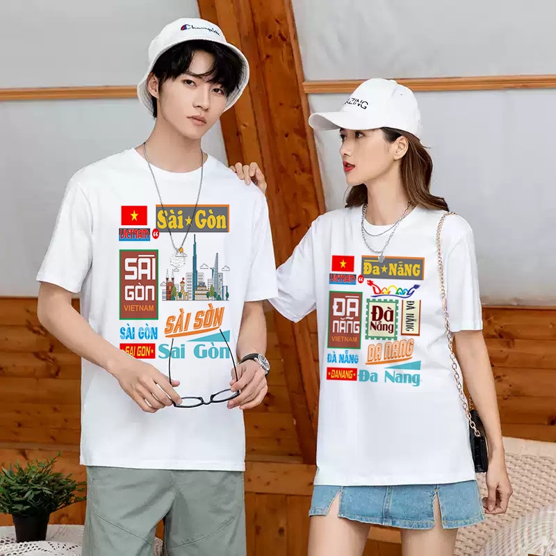 áo đôi nam nữ CHƯA CÓ BỒ, ÁO ĐÔI TÌNH YÊU  cotton có size NGOẠI CỠ BIG SIZE