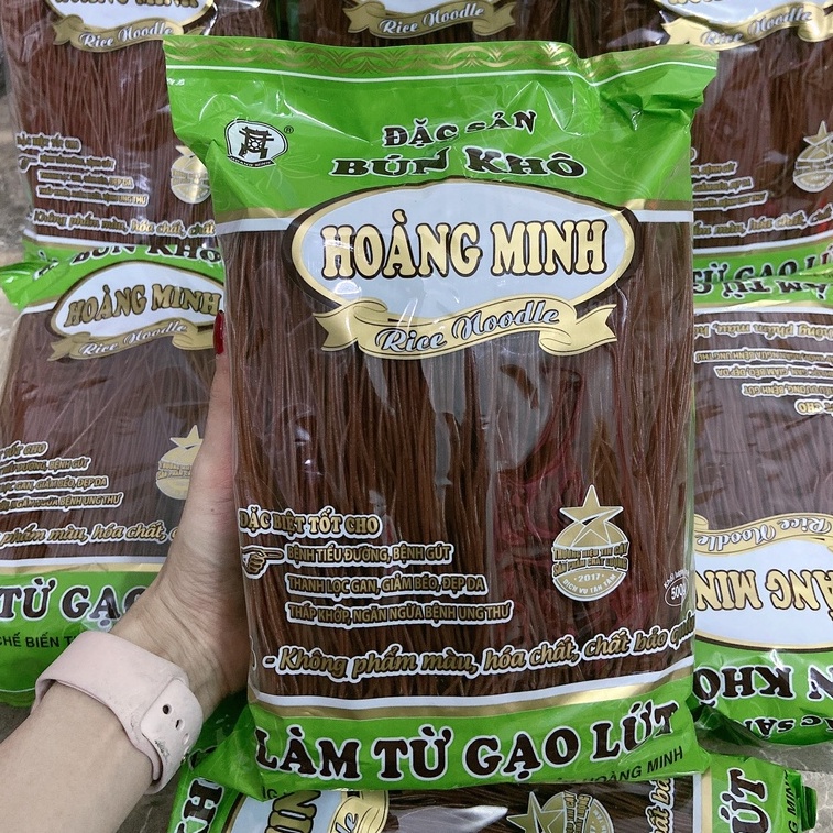 Combo Bún gạo lứt +  Phở Gạo Lứt ăn kiêng giảm cân eatclean gói 500g