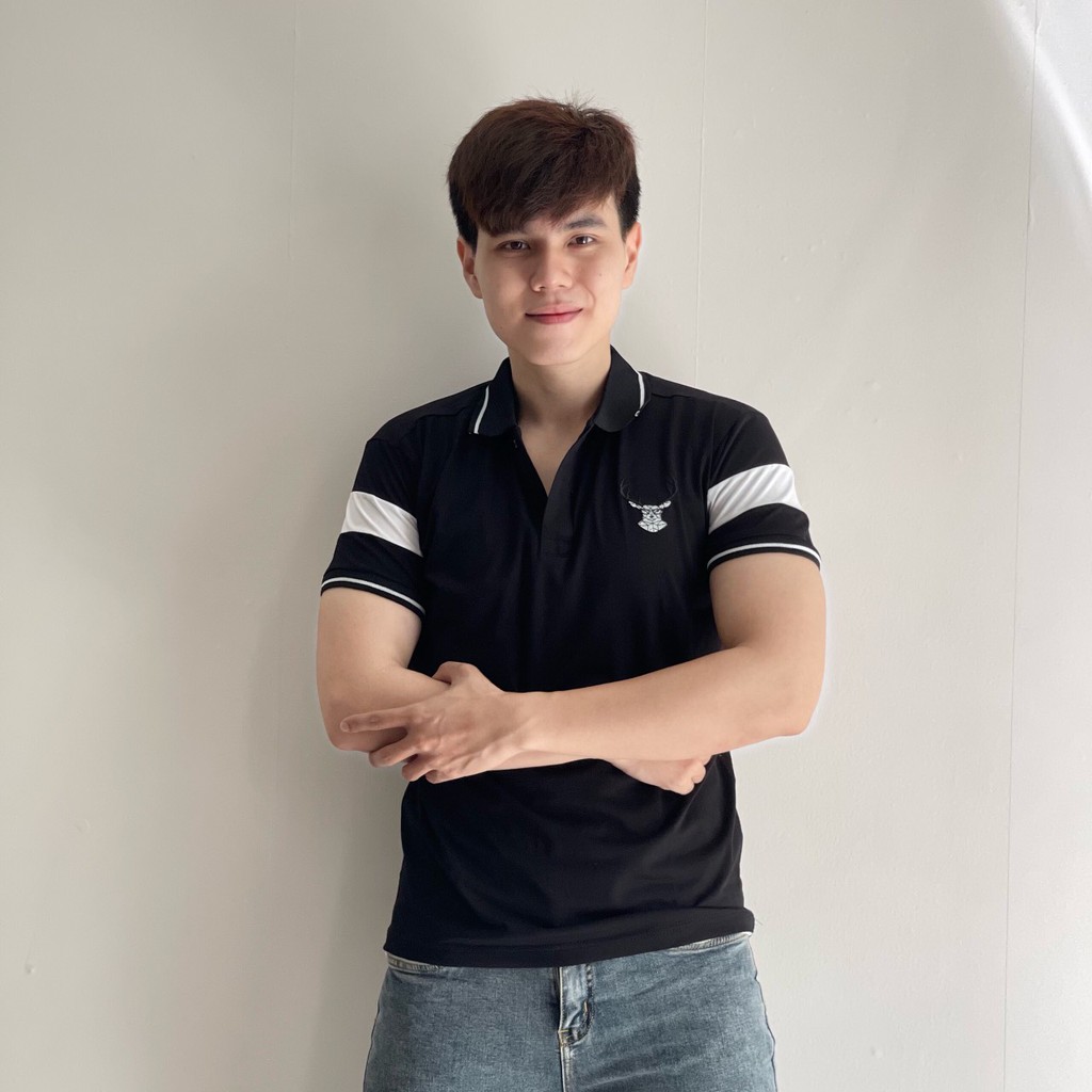 Áo thun nam tay ngắn đẹp cổ trụ cotton hàng hiệu cao cấp thời trang Hàn Quốc AN26 - Socool Store | BigBuy360 - bigbuy360.vn