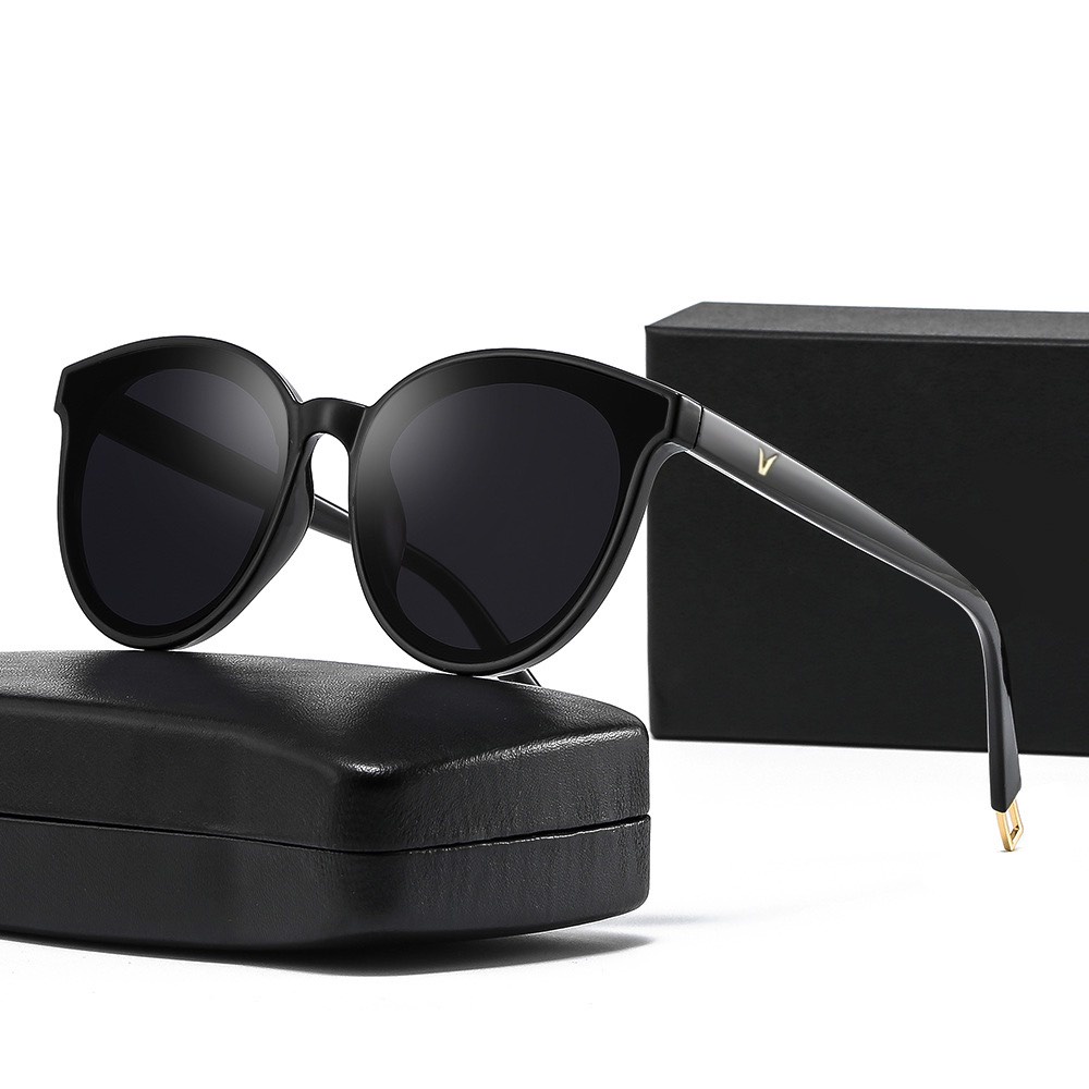 Kính Form tròn Nam Nữ K59 Chất liệu nhựa hàn quốc kiểu dáng hot trend