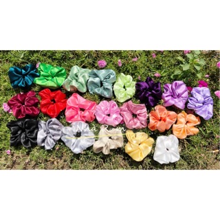 Combo 5 chiếc cột tóc SCRUNCHIES satin siêu xinh