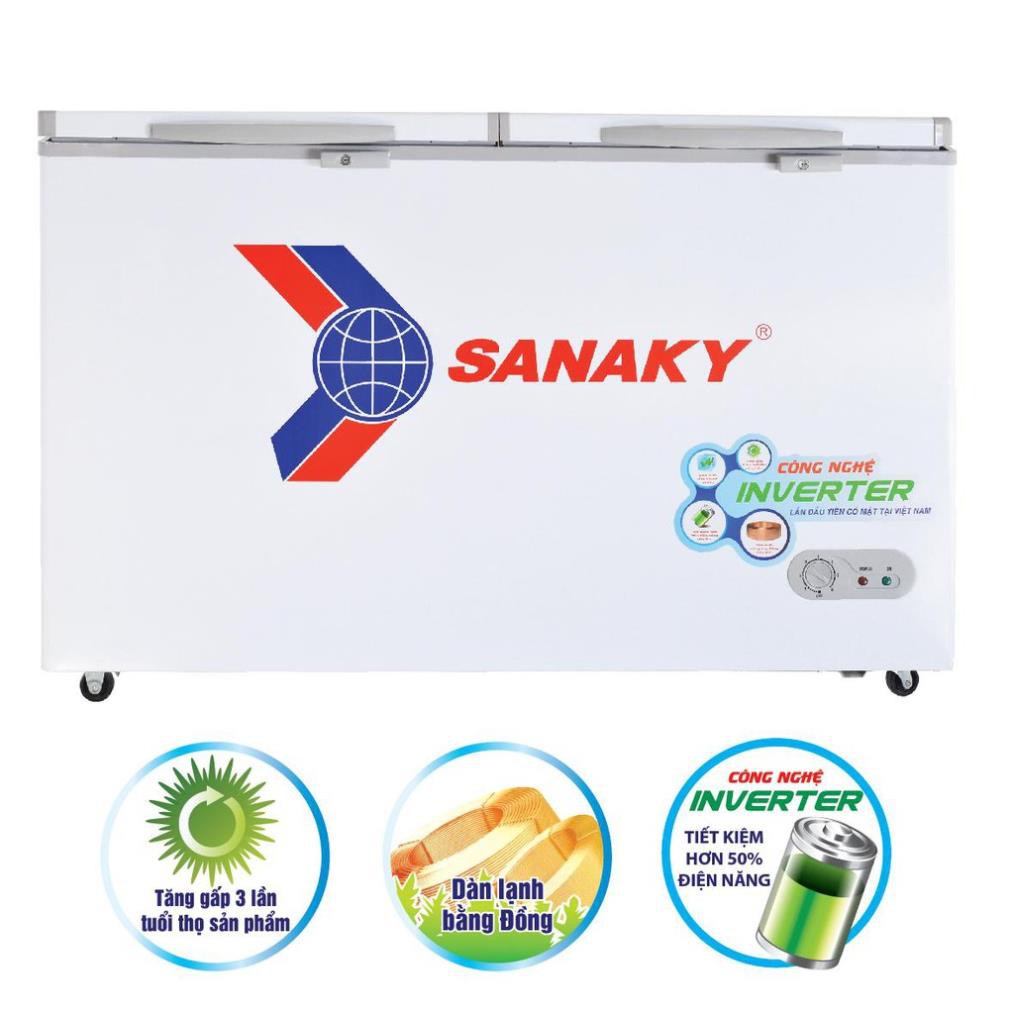 Tủ Đông SANAKY Inverter 410 Lít VH-5699HY3