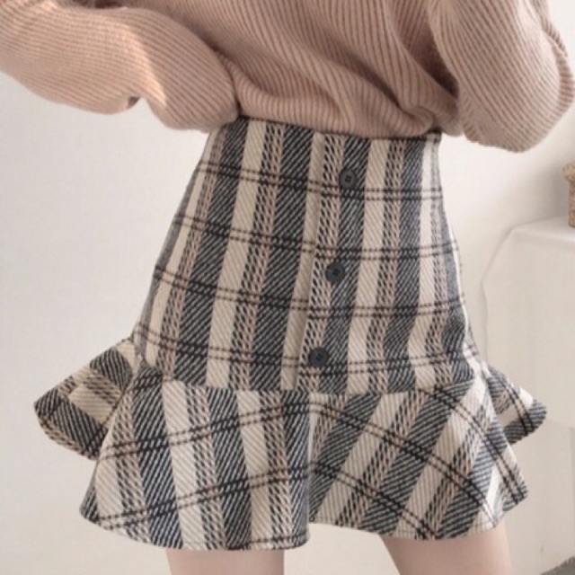 Chân váy dạ đuôi cá cách điệu-Hàng SẴN | BigBuy360 - bigbuy360.vn