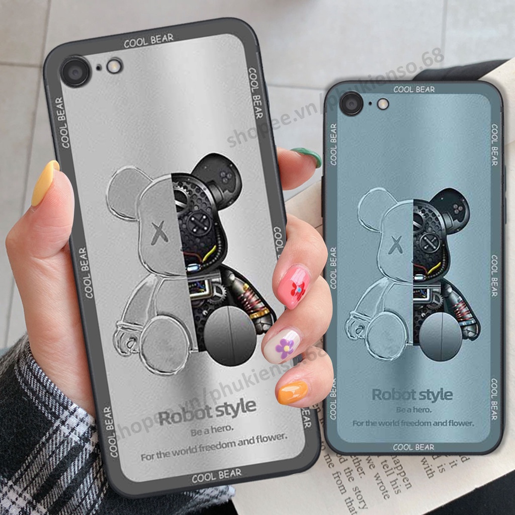 Ốp lưng điện thoại Oppo A71 / A83 in hình gấu bear, kaws, doremon thời trang, ốp lưng cao cấp chất lượng