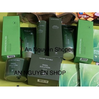 [🇰🇷]NƯỚC HOA HỒNG NATURE REPUBLIC SNAIL SOLUTION 120ml