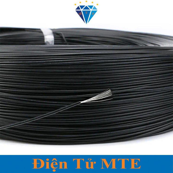 Dây điện lõi đồng mạ thiếc 20AWG - 22AWG - 24AWG - 26AWG - 28AWG - 30AWG - 1 cuộn 5m