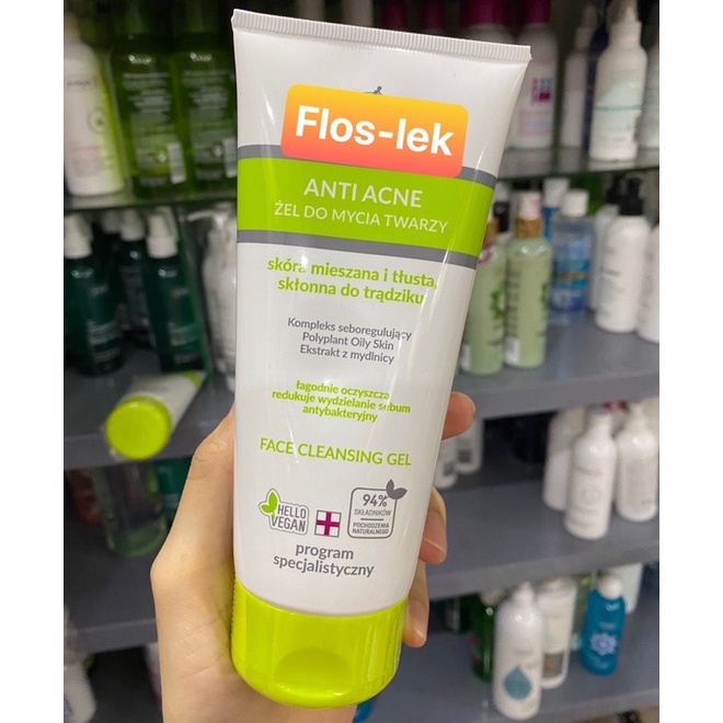 Sữa Rửa Mặt Kiềm Dầu Flos-lekk Anti Acne BaLan