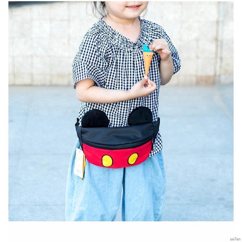 Túi đeo chéo hình chuột Mickey dễ thương cho bé