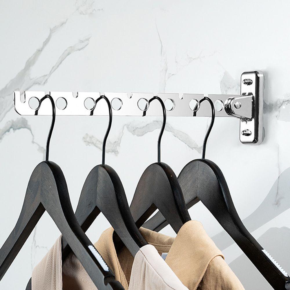 Móc Phơi Quần Áo Gắn Tường Bằng Thép Không Gỉ