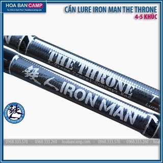 Cần lure iron man the throne | 4-5 khúc