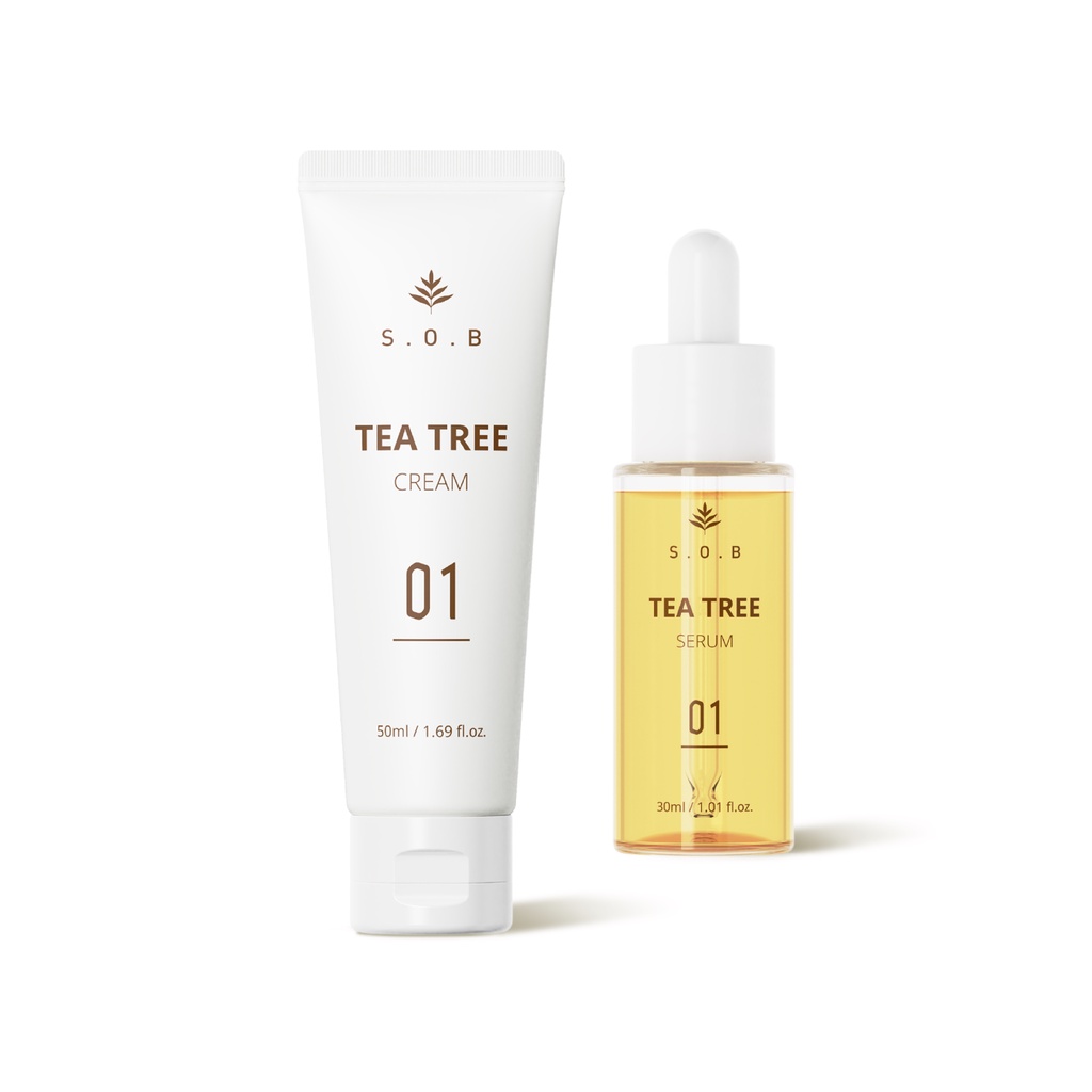 Combo Serum sạch mụn 30ml và Kem dưỡng phục hồi 50ml S.O.B