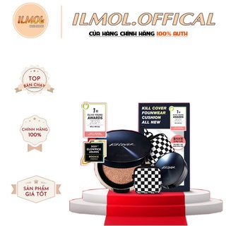 Set Phấn nước Cushion Clio kill cover Founwear XP new 2021 +Túi - Cushion Clio Kill Cover Founwear All New
