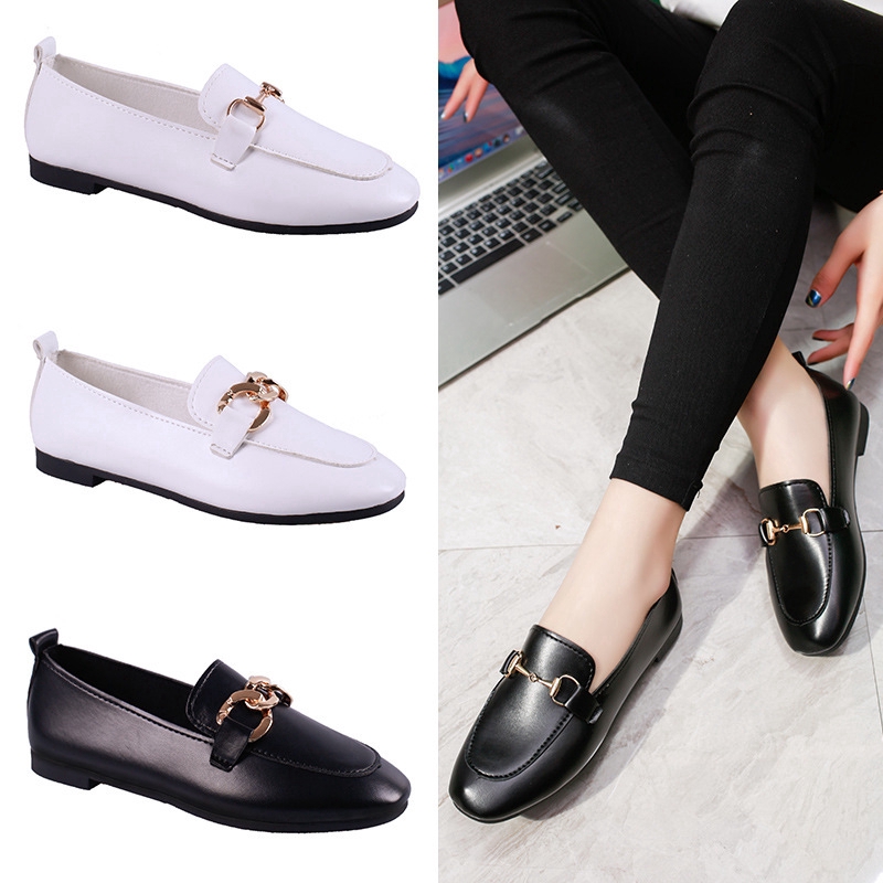 Giày da đế mềm phong cách Hàn Quốc sành điệu | BigBuy360 - bigbuy360.vn