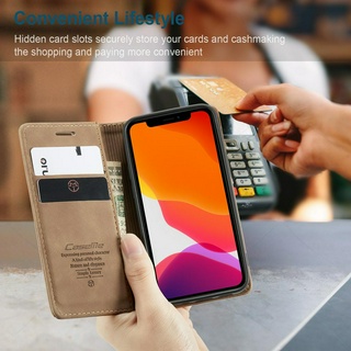 Ốp lưng Bao Da Sang Trọng Cho Apple Iphone 12 Pro Max Case Iphone12 Mini