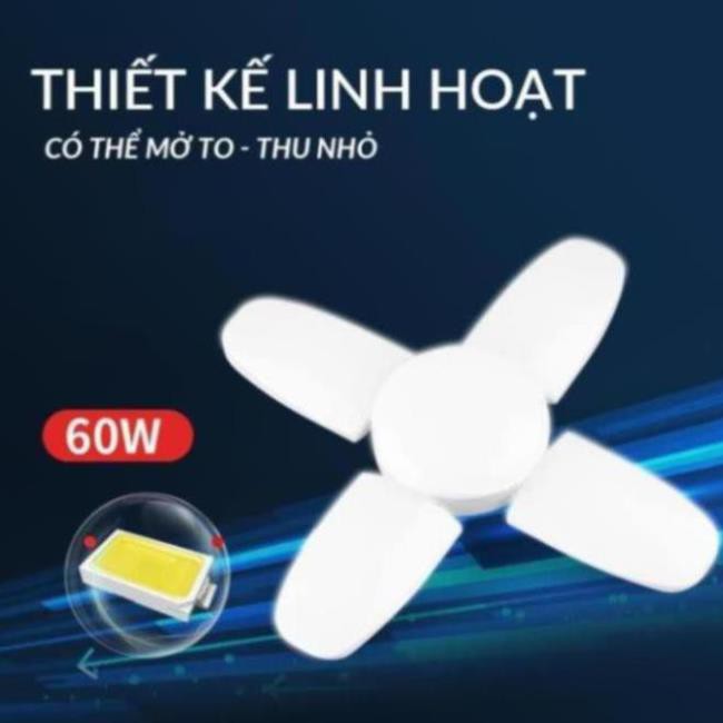 Bóng đèn LED trang trí hình cánh quạt siêu sáng 60W - Bóng đèn tuýp tiết kiệm điện năng - Giá rẻ nhất thị trường