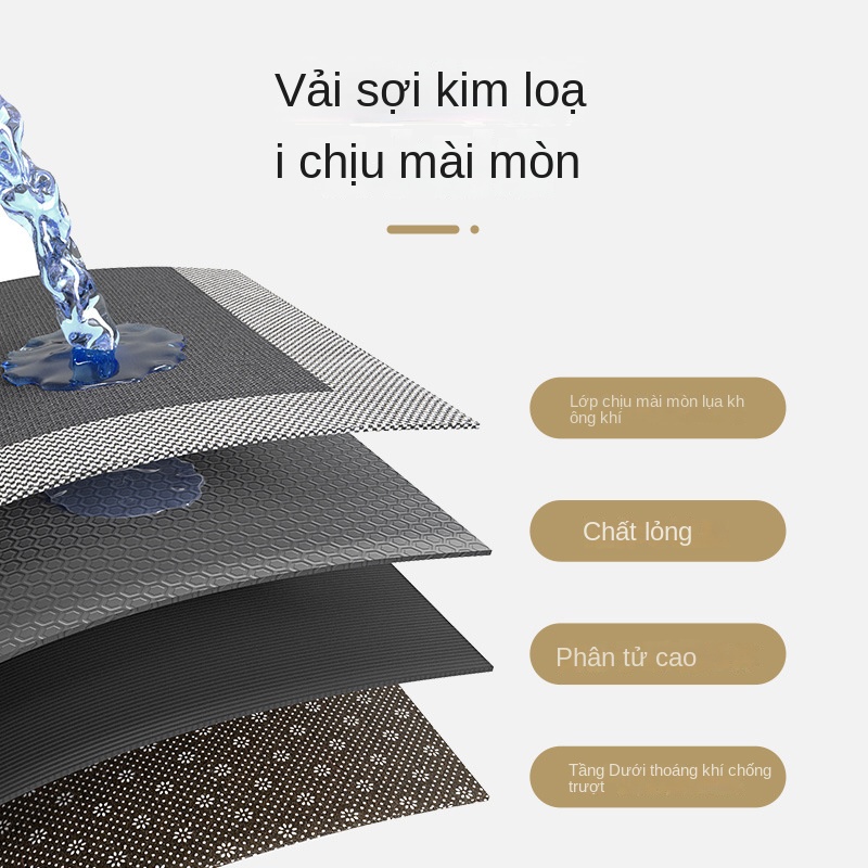 2022 Phong cách mới của Hàn Quốc thảm trải bếp thảm chống thấm thảm bếp chống trượt