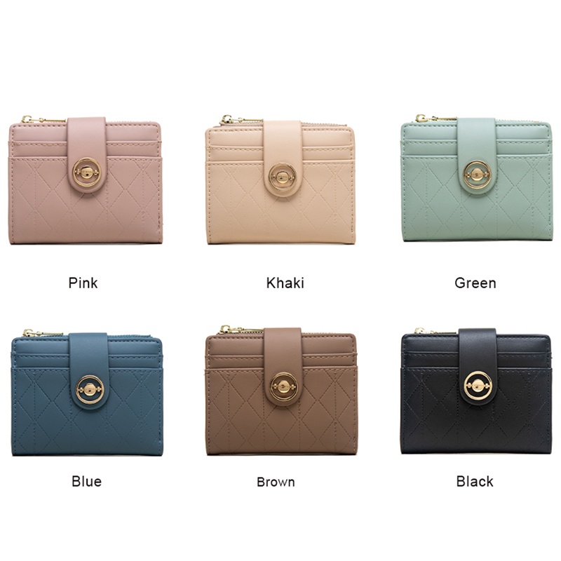 Ví Ngắn Đựng Thẻ Thiết Kế Dễ Thương Cho Nữ Giá Đỡ