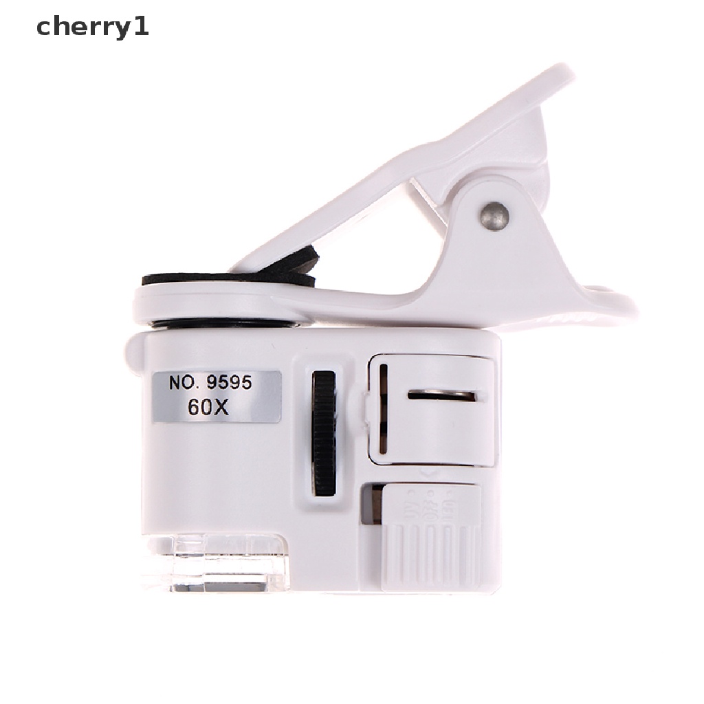 Kẹp Ống Kính 1X 60X Có Đèn led Cho Điện Thoại