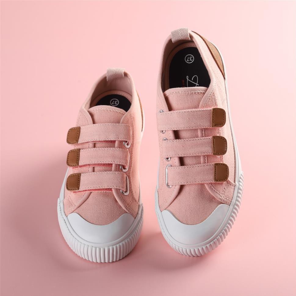 [free] Giày Sneaker Chính Hãng Dincox/Coxshoes Dán Quai GE01 Pink -p1