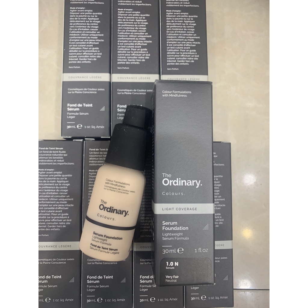 Kem Nền The Ordinary Serum Foundation Lightweight Serum Formula