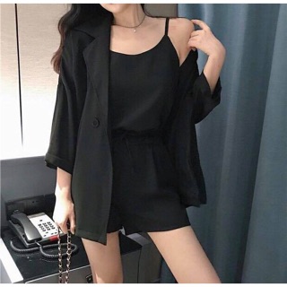 Set Vest nữ 3 món