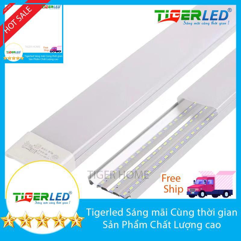 Đèn bán nguyệt 1m2 tuyp Led 1,2m 36w sáng trắng